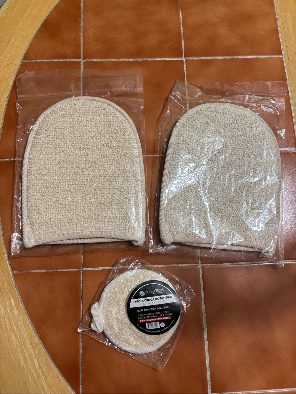 Exfoliating Mitts/Pad